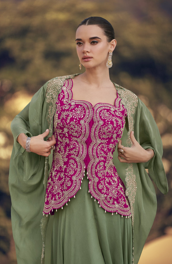 sangeet partywear stylish readymade outfit