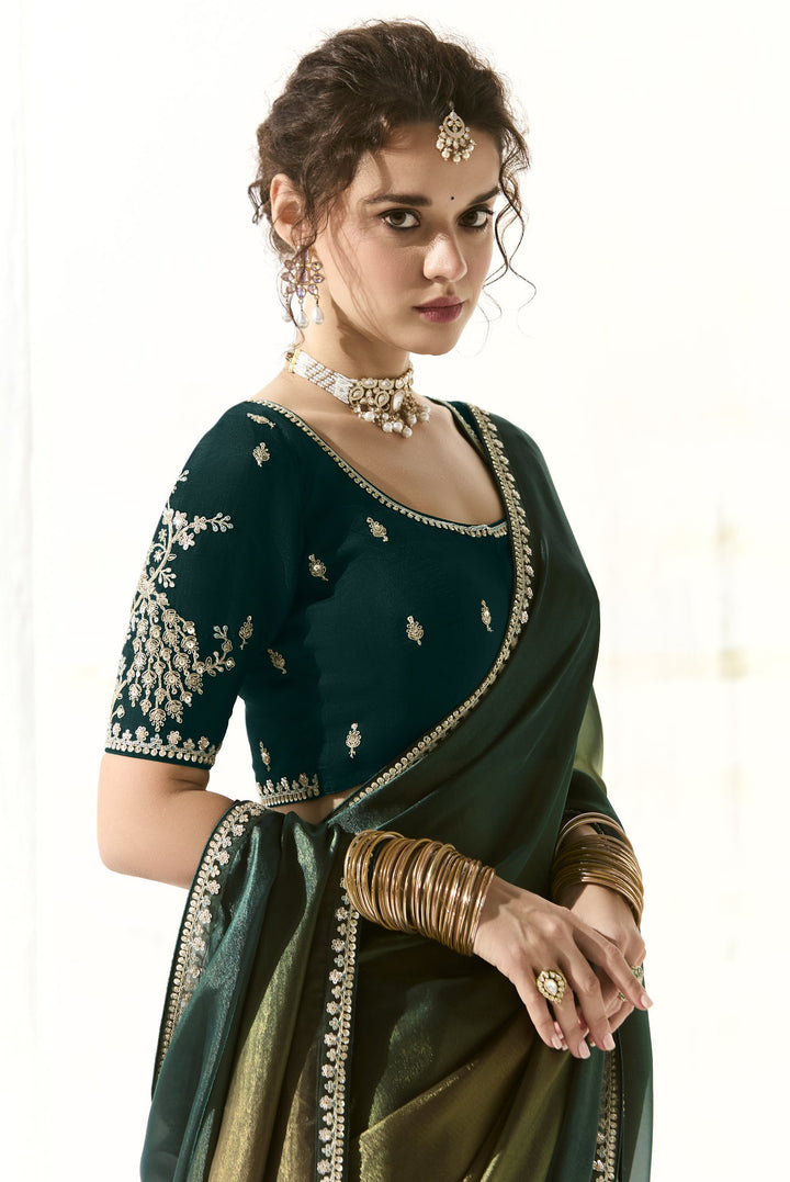 sangeet partywear in traditional style