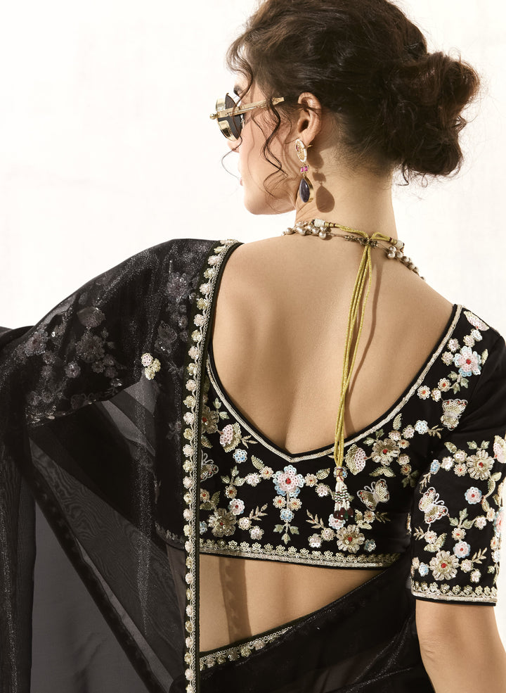 resort partywear in black