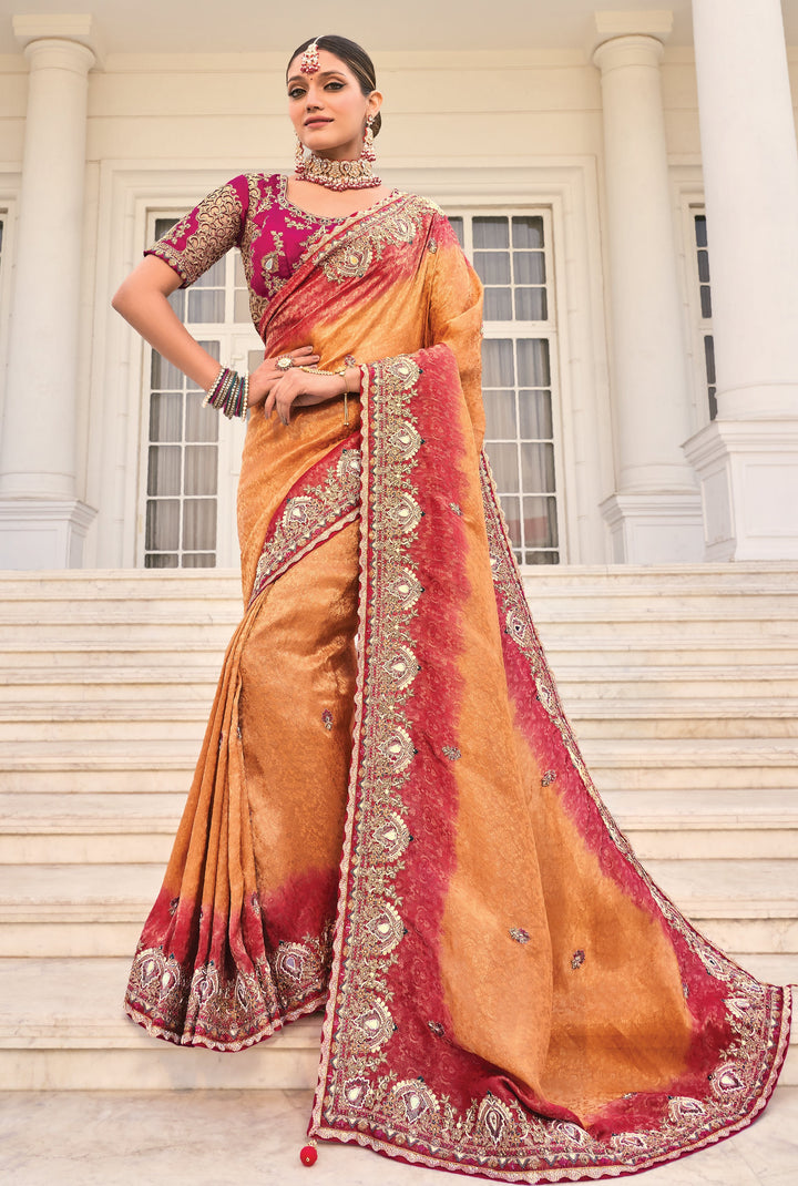 bollywood style bridal indian wear sari