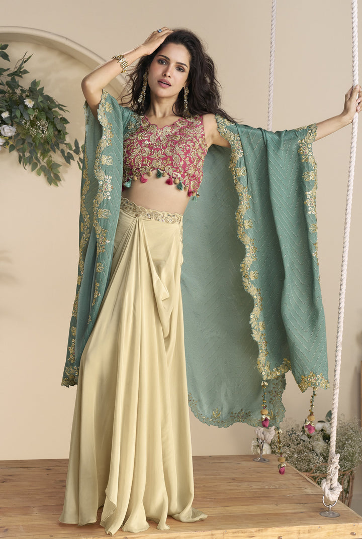 fashionable fusion party dress