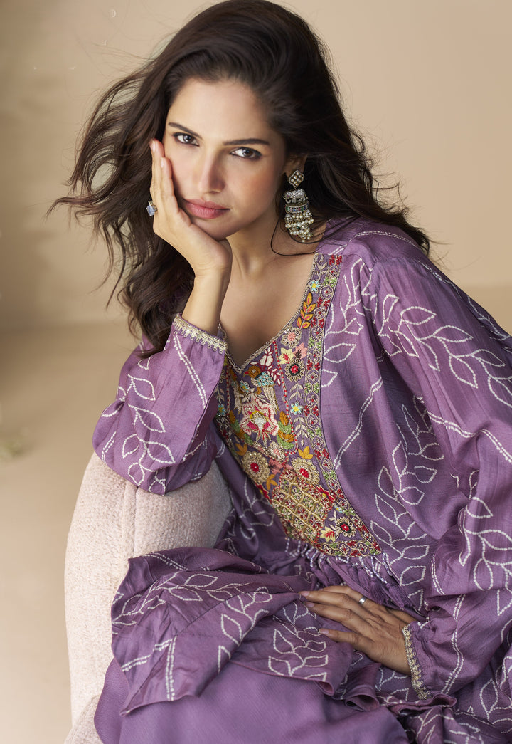 bachelorette partywear in purple