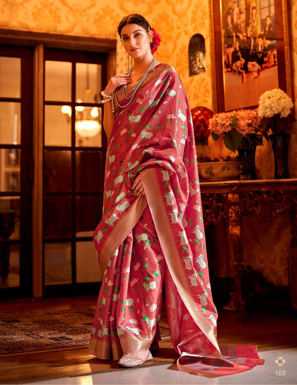 classic ethnic silk saree