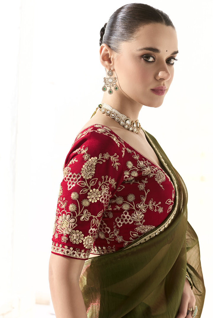 bridesmaid indian wear sari