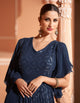 Bachelorette Party Wear Indo Western Gown