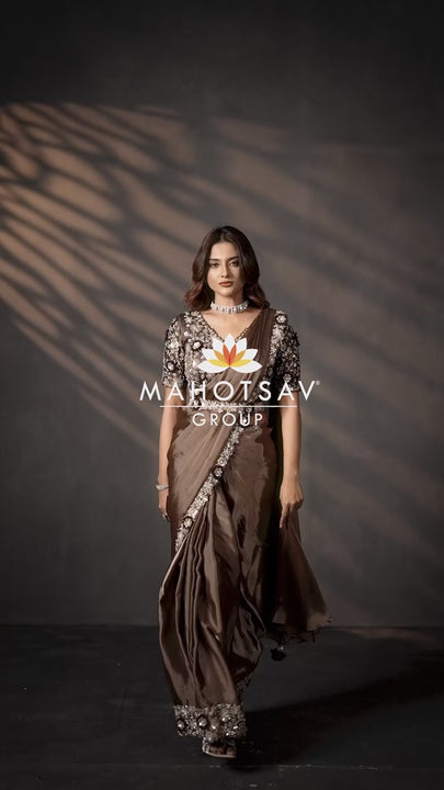 women bridal wear sari video by mahotsav group catalogue celeste