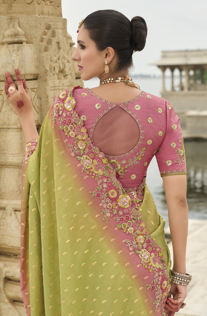 indian marriage wear saree