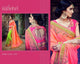 Colourful Bridal Kimora SA1039 Designer Green Orange Tussar Silk Saree - Fashion Nation