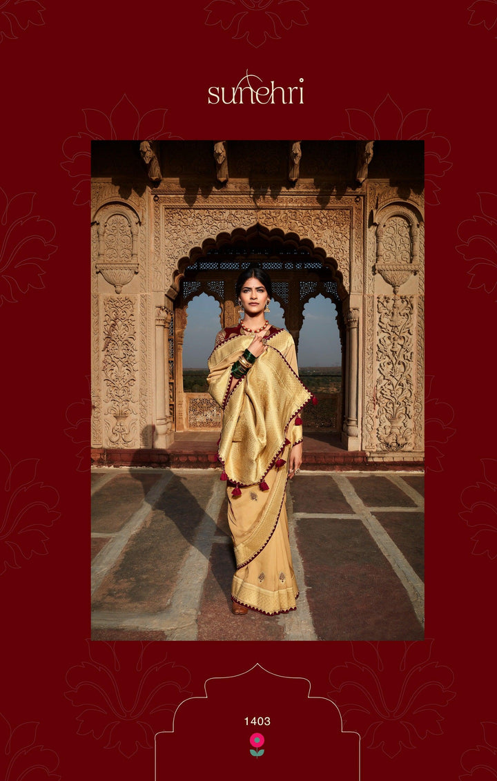 Shaadi Party Wear Designer Silk Saree - Fashion Nation