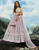 Stylish AD3608 Designer Lilac Net Lehenga Choli by Fashion Nation