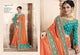 Nakkashi Blue Orange Handloom Silk Saree - Fashion Nation