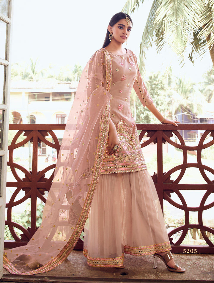 All Functions Wear Designer Sharara Suit - Fashion Nation