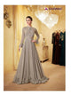 Gorgeous Indo Western LD8112 Grey Georgette Silk Anarkali Gown - Fashion Nation