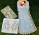 Celebrity Wear KF3825 Bollywood Inspired Sky Blue Net Saree - Fashion Nation