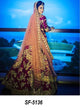 SF5136 Bridal Bollywood Inspired Pink Velvet Silk Net Lehenga Choli - Fashion Nation
