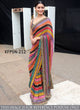 Alia Bhatt KF3861 Bollywood Inspired Multicoloured Silk Saree - Fashion Nation