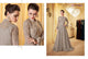 Gorgeous Indo Western LD8112 Grey Georgette Silk Anarkali Gown - Fashion Nation