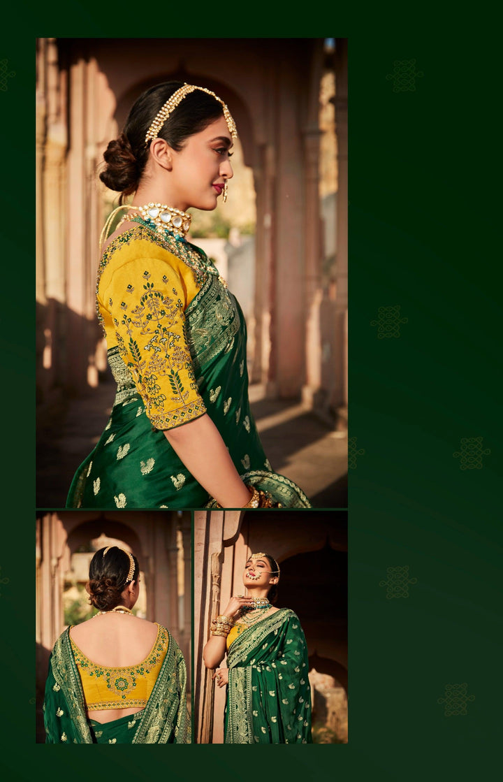 Marriage Wear Ethnic Silk Saree - Fashion Nation