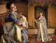 Traditional Kajal Aggarwal KIM1104 Bridal Lavender Blue Silk Saree - Fashion Nation